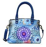 Womens Satchel Handbags Blue