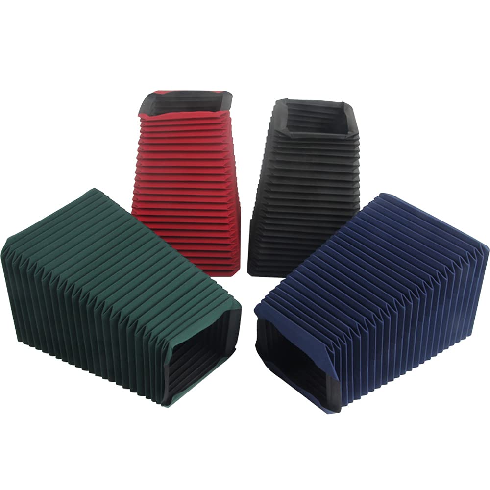 Red Soufflet de Fabrication Professionnelle pour caméra Linhof Technika Master 2000 3000 IV V 4x5 Noir ou Rouge (Linhof 45 Bellows)