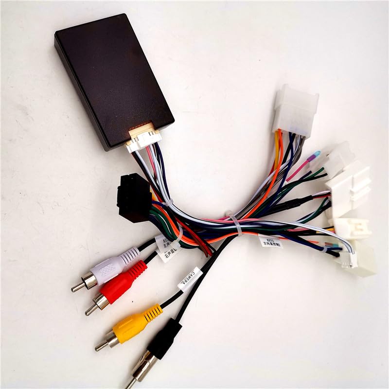 16PIN Car for Audio Stereo Android Power Wiring Harness Cable Adapter with Canbus for Subaru XV Crosstrek 2017+ Forester 2017-2019