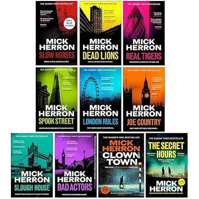 Mick Herron Collection 10 Books Set