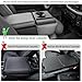 JDMCAR Upgrade Front Center Seat Headrest Organizer Compatible with 2011-2025 2026 Ford F150 F250 F350 F450 F550 F650 Accessories, Coin Container Storage Box with Non-Slip Silicone Mat(Jump Seat Only)