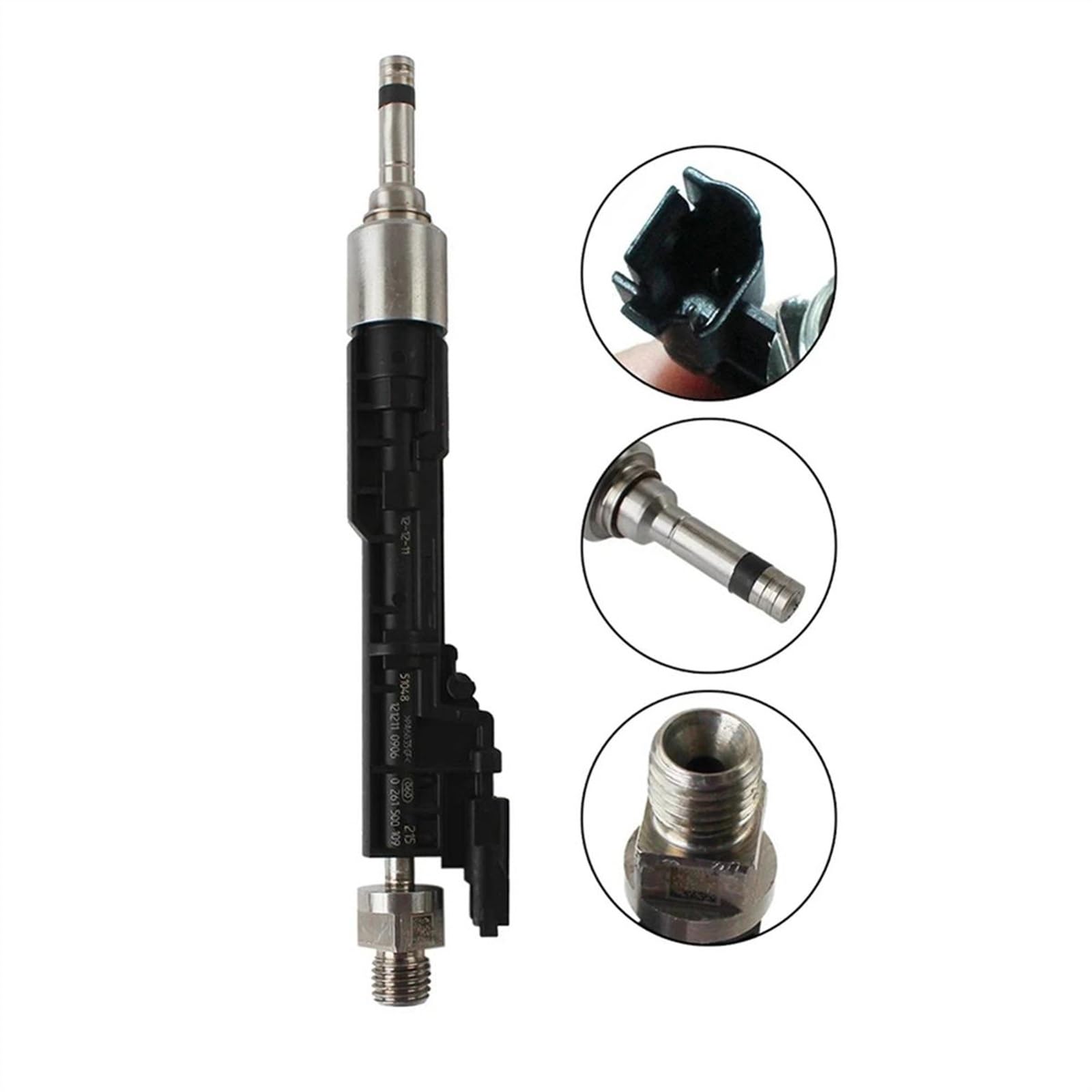 Inyector Combustible Gasolina para BMW 640I 740Li 135I 335I 528I para X1/3/5/6 N20 N55 inyector Combustible Boquilla inyector Combustible Coche 13647597870 0261500109 boquillas inyección