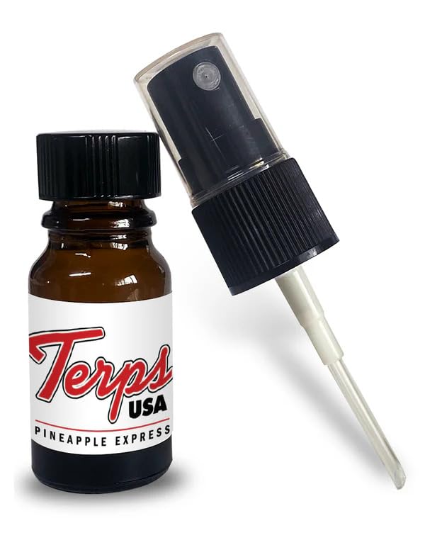 Terps Spray von Terps USA – Sprühbare Terps 5 ml – Sprühdeckel und luftdichte Kappe (Ananas Express)