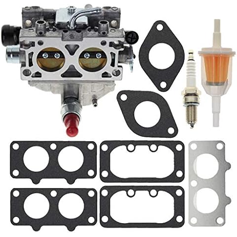 MOTOALL Carburetor for Honda GX630 GX630R GX630RH GX660 GX690 GX690R 16100-Z9E-033 Carburetor BK07A D Carb Cover