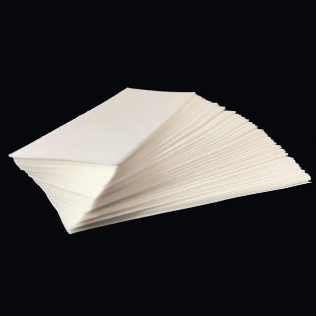 ULTECHNOVO 500pcs Quantitative Filter Paper Chromatography Paper Strips Laboratory Cleaning Paper for Chemistry Laboratories Classroom