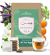 30 Bags Vytanutra Immunity Defense Tea, 100% Natural, Pure 11 Proprietary Raw Herbs, Herbal Immun...