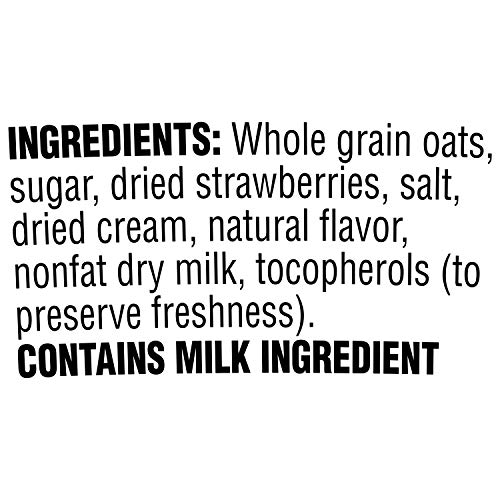 Quaker Instant Oatmeal Express Cups, Strawberries & Cream, 12 Count #TOP6