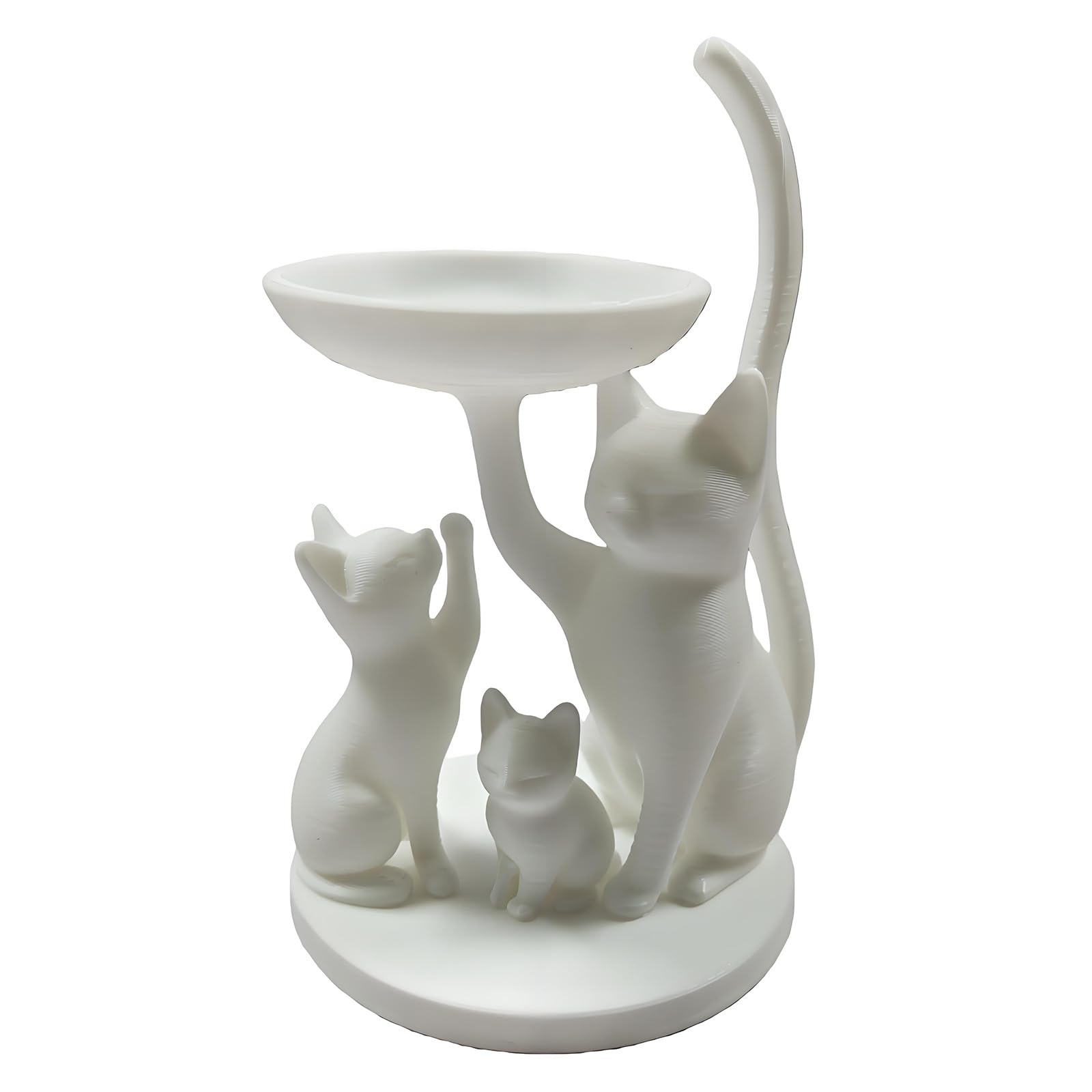 HDOYTXXM Adorable Cats Themed Organiser Box Perfect for Rings Earrings and Accessories Space Saving Jewelry Storage Tray and Jewelry Planner