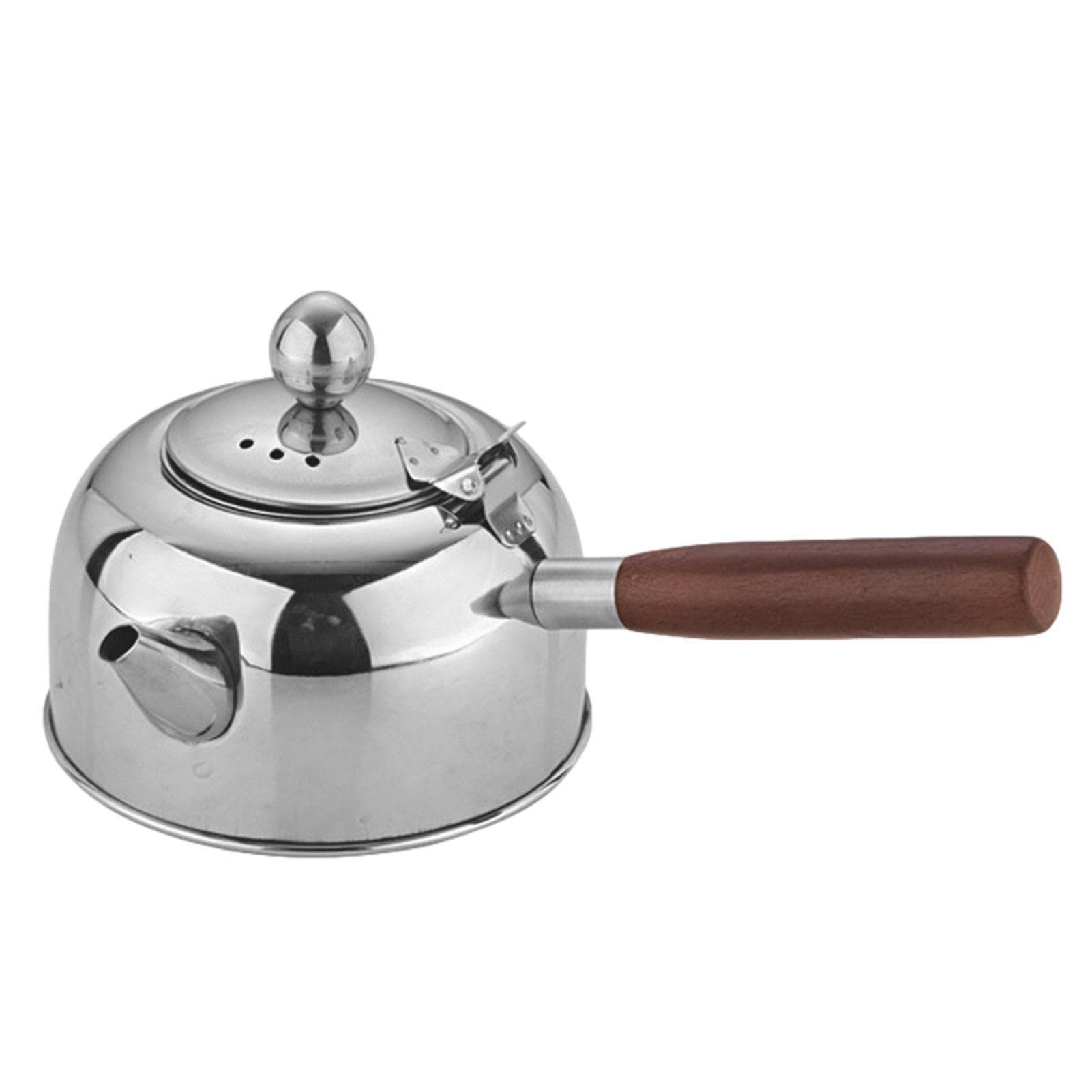 jiyun Whistling Tea Kettle | Stainless Steel Tea Pot - Stove Tea Pot with Heat Handle, Anti-Rust, and Loud Whistling