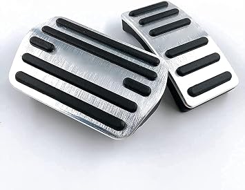 Car Pedals Car Pedal Cover for Ford for Escape, Non-Slip Car Pedal Covers, Car Pedal Stainless Steel Gas Pedal Cover