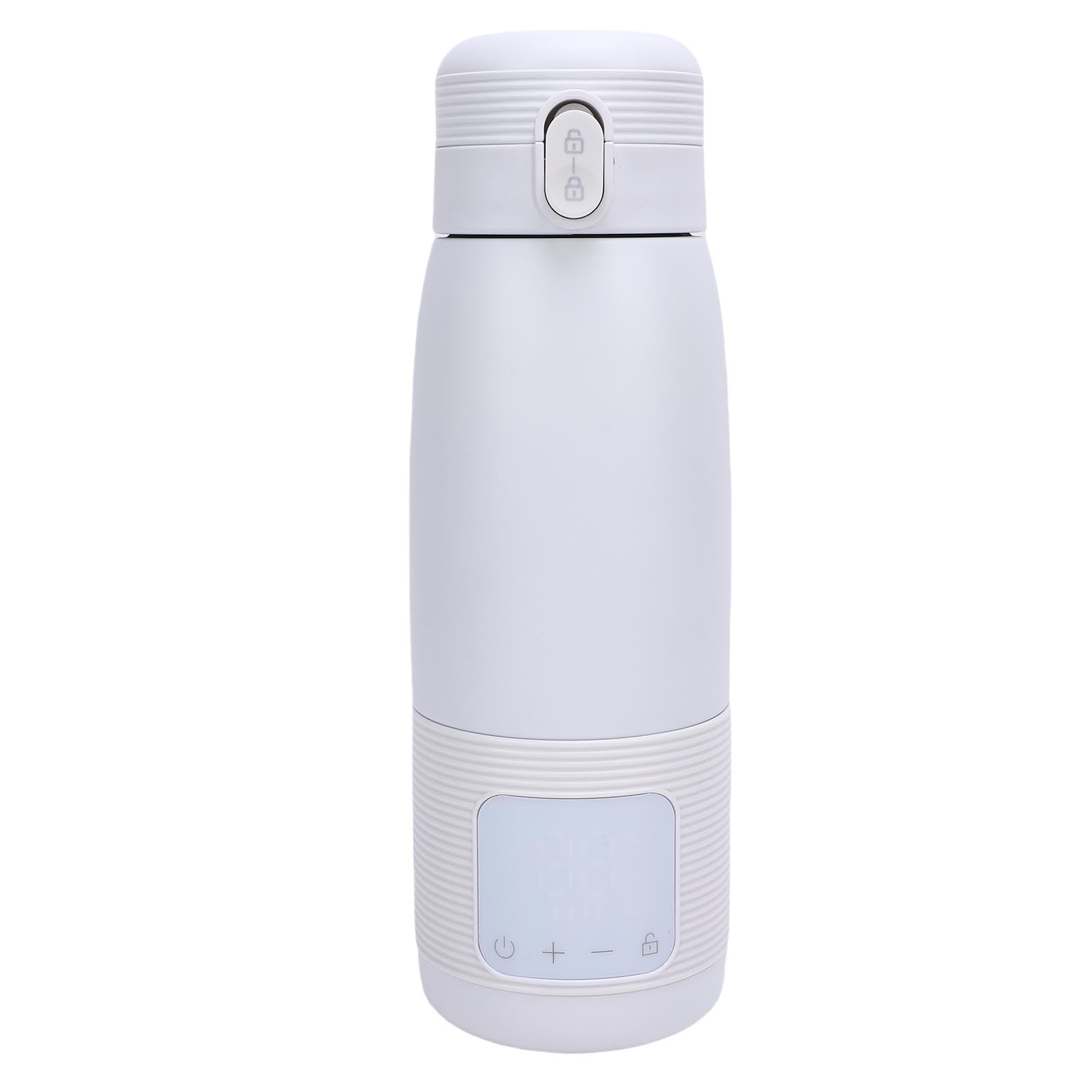 Generic Calentador de Biberones Portátil, Ligero y Recargable, Control de Calor Ajustable de 37 ℃ a 55 ℃ para Viajes, Acampadas y Necesidades de Niños Pequeños (500 ml 6400 mah)