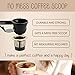 Party Bargains Coffee Scoop for Keurig Reusable K Cups - 1 Scoop for Single Serve Refillable Keurig Filters - Black