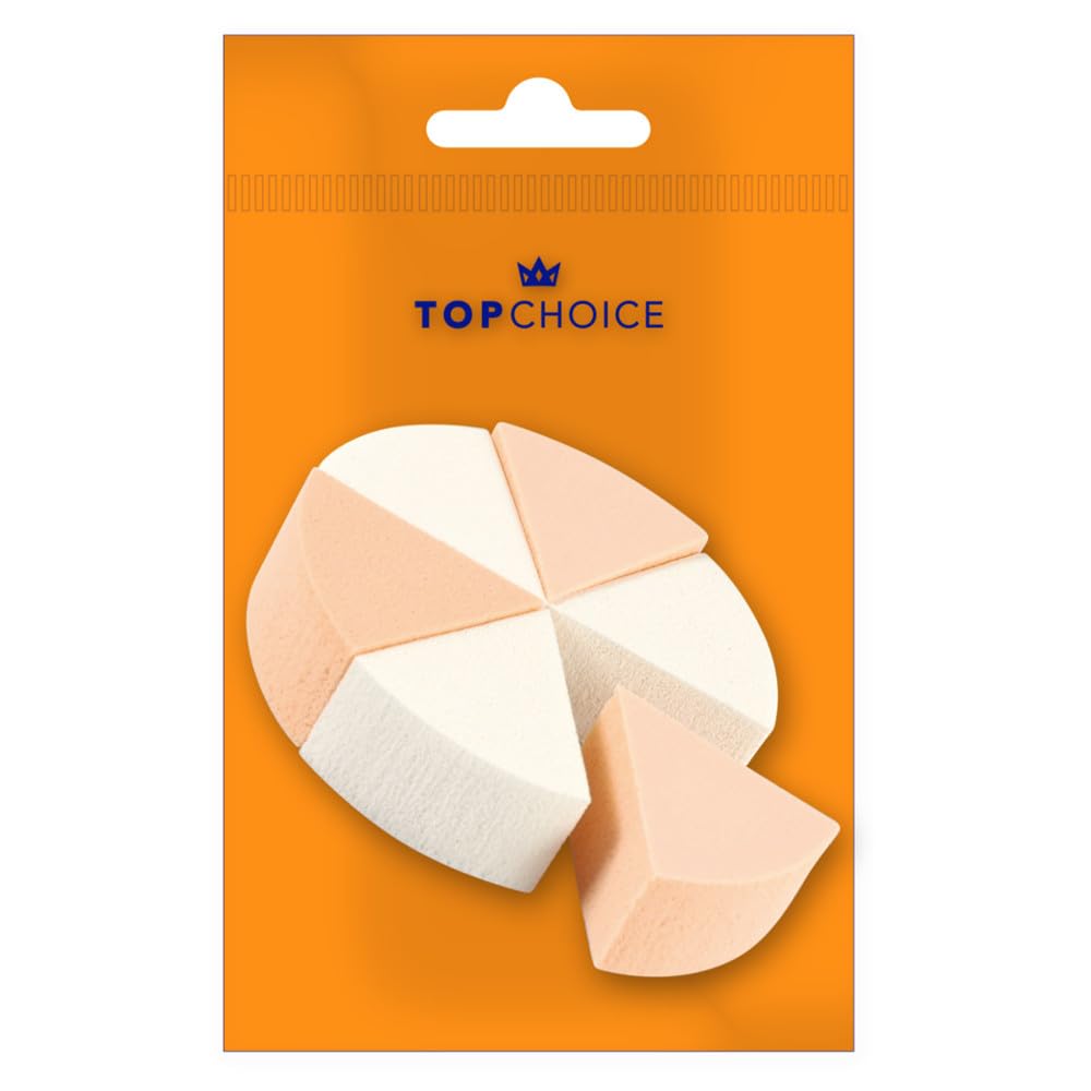 TOP CHOICE Make-up-Schwamm, ideal für Erwachsene, Unisex