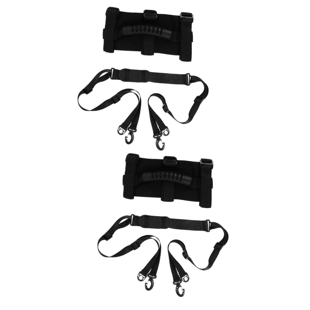 BESPORTBLE 4pièces De Transport Ajustables pour Trottinette Sangles De Universelles Noir pour Chaises De Plage Et Scooters Pliables