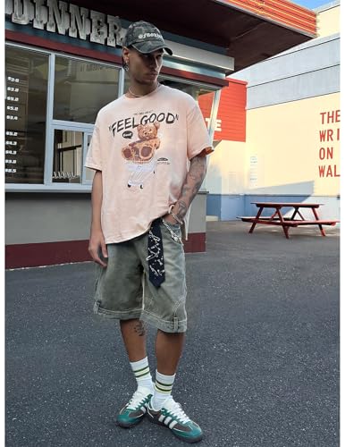 Aelfric Eden Oversized Graphic Tees Men Streetwear Casual Summer Tops Unisex T-Shirt4