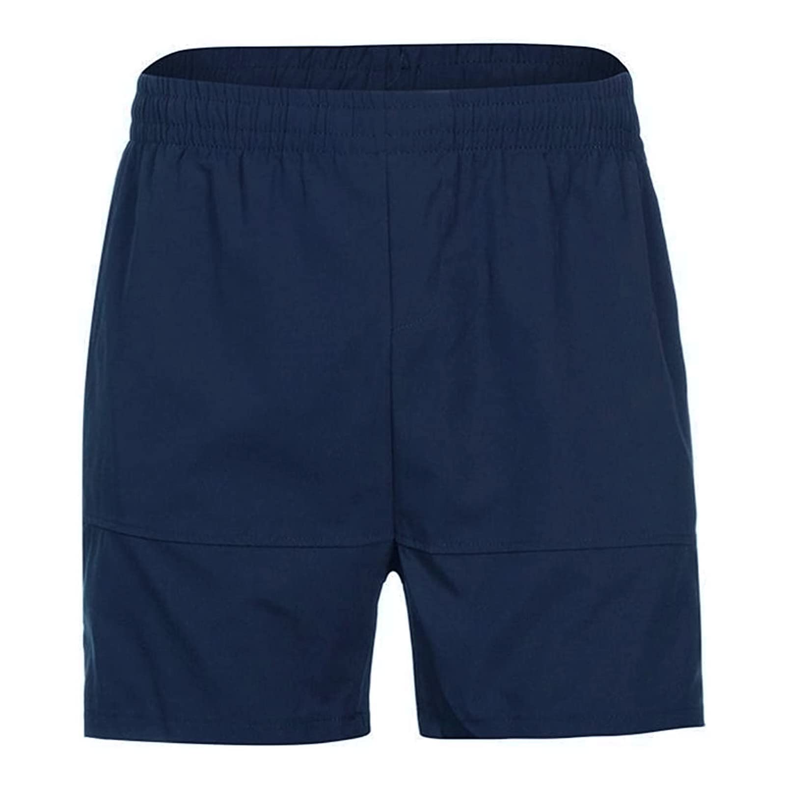 Men's Workout Sports Shorts Quick Dry Lightweight Running Gym Shorts Casual Summer Beach Swim Trunks with Pockets (Dark Blue,Medium)