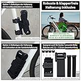 Kohlburg KB-FS-003a Fahrrad Faltschloss - 4