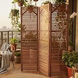 Biombo 03 partes em Madeira Maciça