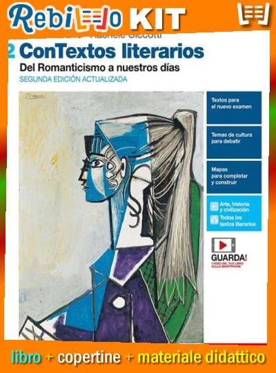 Rebillo Rebillo CONTESTI LETTERARI VOLUME 2 Libro scolastico + Kit scolastico