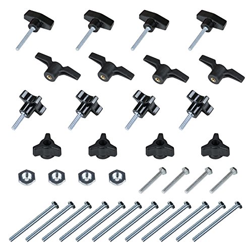 POWERTEC 71130 Jig & Fixture Hardware Kit, 36 pcs