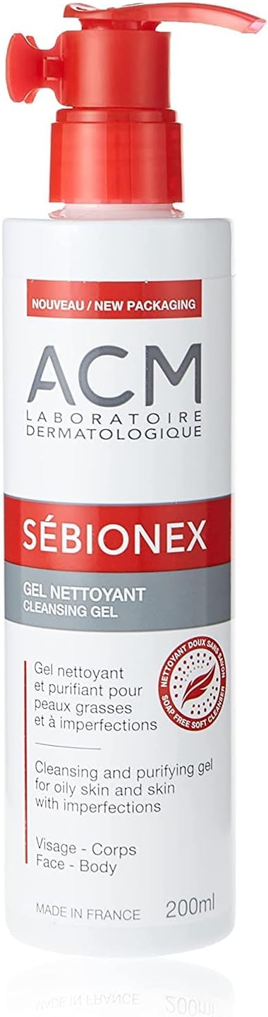 ACM Sebionex Cleaning Gel 200 ml- Packaging may vary, Pack of 1