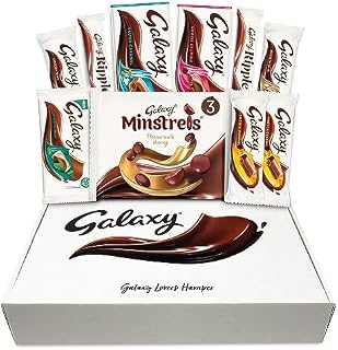 Galaxy Chocolate - Official Mars Chocolate Hamper - Amazing Selection Box Full of Galaxy Chocolates - Best choice for Easter gifts | 750g