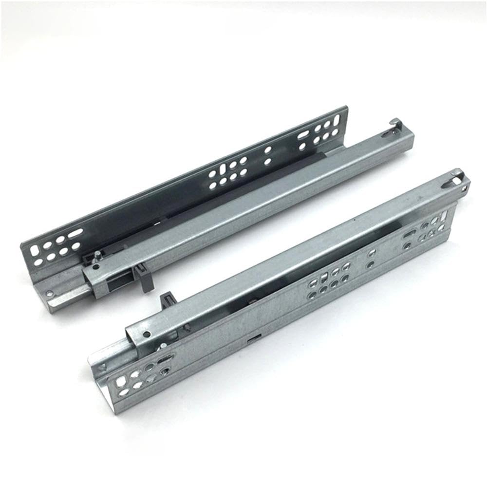 1 Pcs Drawer Runners, 350mm 30 kg Load Capacity Metal Full Extension Drawer Runner Replacement