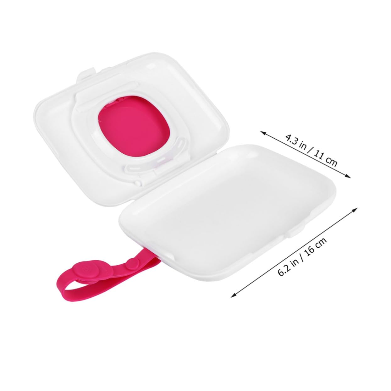 KESYOO Baby Wipe Holder Travel Portable Silicone Belt Reusable Wet Tissue Case Infant Wet Tissue Storage Easy Cleanup