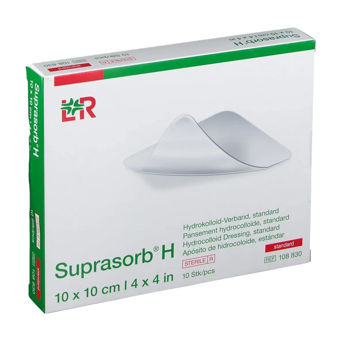 SUPRASORB H Hydrokoll.Verb.standard 10x10 cm