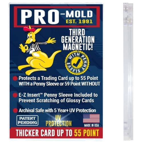 Tarjeteros magnéticos MH55SAB Pro-Mold 55-59pt con sistema de conservación premium de 3ª gen