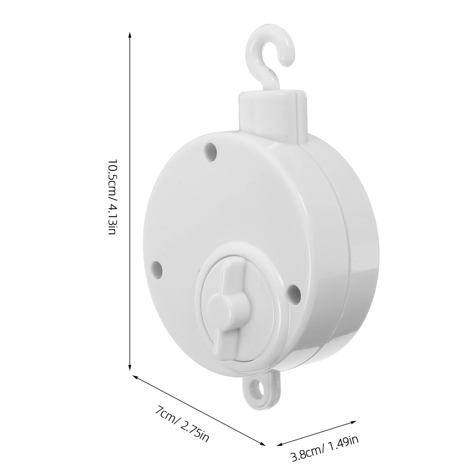 Cabilock Crib Musical Box Easy to Install Hanging for Crib Stroller Beyond Practical Bell Movement Pendant Simple to Clean Maintain One No Battery Included