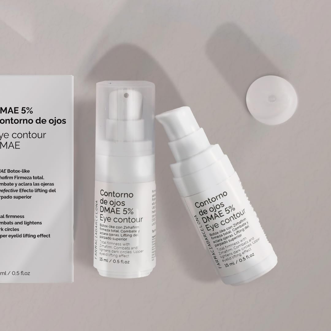 Contorno de Ojos Antiarrugas Efecto Lifting - Reduce Ojeras y bolsas - Contorno de ojos DMAE 5% - 17 ml