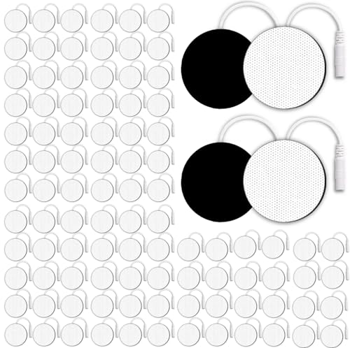 Self-Adhesive Electrode TENS Unit Electrode Pads Round – 2x2" 100Pcs