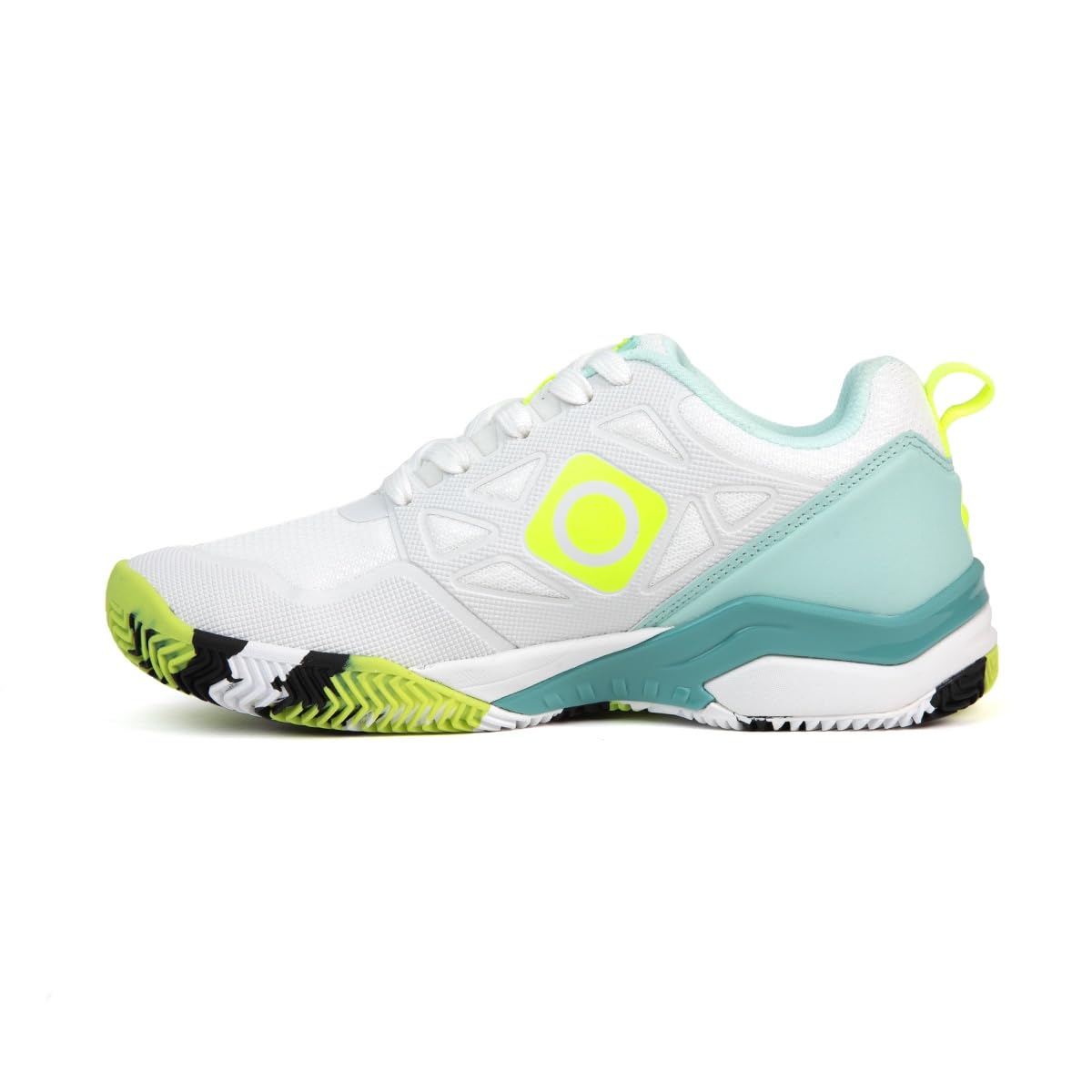 Zapatillas de Padel Hombre Mujer Cordones Suela Antideslizante Ligeras Transpirables Alto Rendimiento Unisex Blanco Negro Rosa