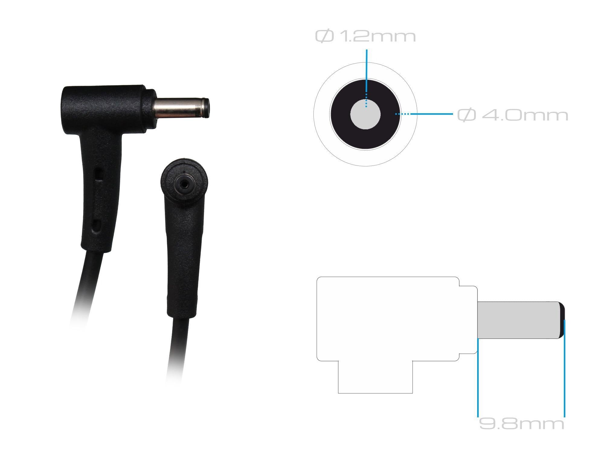 Asus 0A001-00691800 Original Netzteil 45,0 Watt EU Wallplug Normale Bauform für X451CA, X550WA, X451MA, Book Flip TP300, VivoBook Max X441NC, ZenBook UX32LA, 14 UX430UA, UX410UA