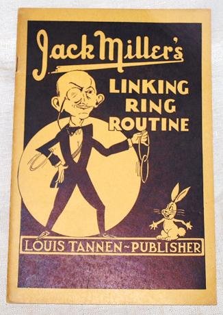Jack Miller's Linking Ring Routine: Novak, Bob (Introduction By Jean ...