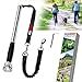 Hands Free Dog Bike Leash - Steel and Black Handle - Dog Bike Attachment - Easy Installation and Removal - Lead for Exerciser, Training, Jogging, Cycling, Bicycle-Cruises and Outdoor - Safe with Pets