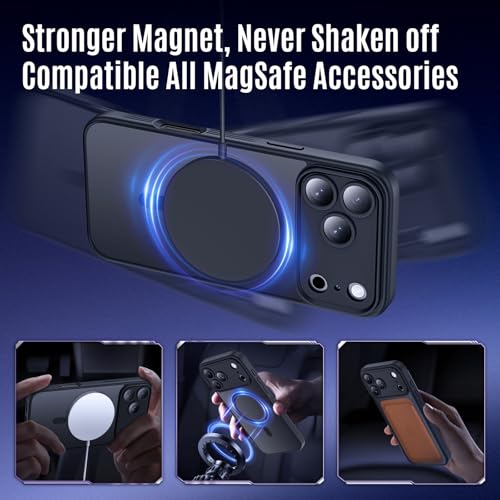 Image of Symcele Designed for iPhone 17 Pro Max Case,Black