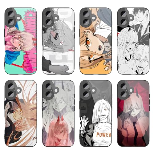 チェンソーマン ケース スマホ iphone15proスマホカバー 全機種対応 パワー iPhone携帯カバー 15pro用 チェンソー おしゃれ すまほけーす 耐衝撃 かわいい 防水ケース カメラレンズ保護 イヤレス充電対応 安心保護 誕生日贈り物 傷汚