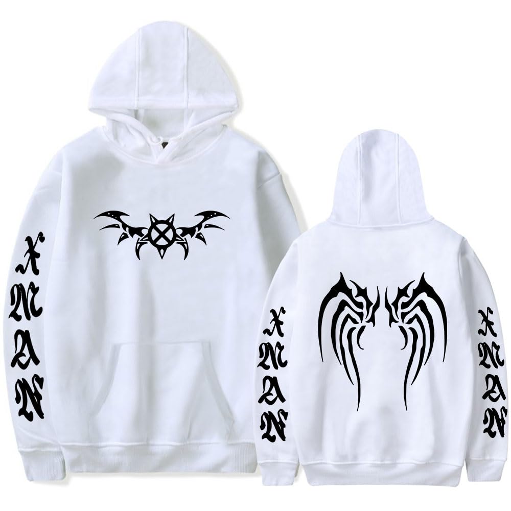 GHFMGBWKen Carson Merch Rapper Hip Hop Hooded Drawstring Pocket Sweatshirt Men Women Pullover