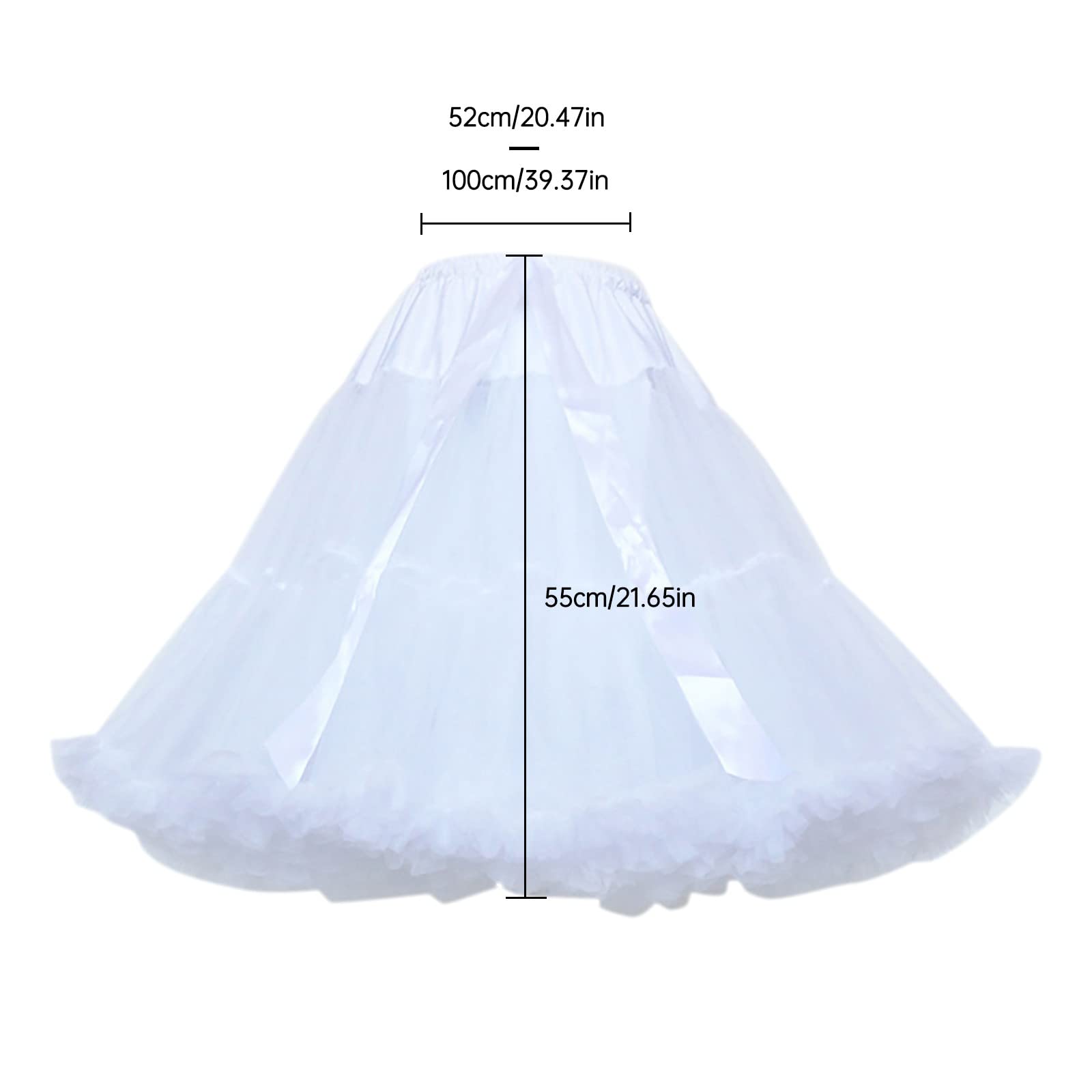 Tütü Damen Tutu Röcke Retro Ballett Unterrock Petticoat Tutu High Waist Pailettenrock Festlich Ballkleid Ballkleider Elastisch Tanzkleid Cosplay Tutu Tüllkleider Faschingskostüme