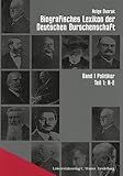  Biographisches Lexikon der Deutschen Burschenschaften / A-E
