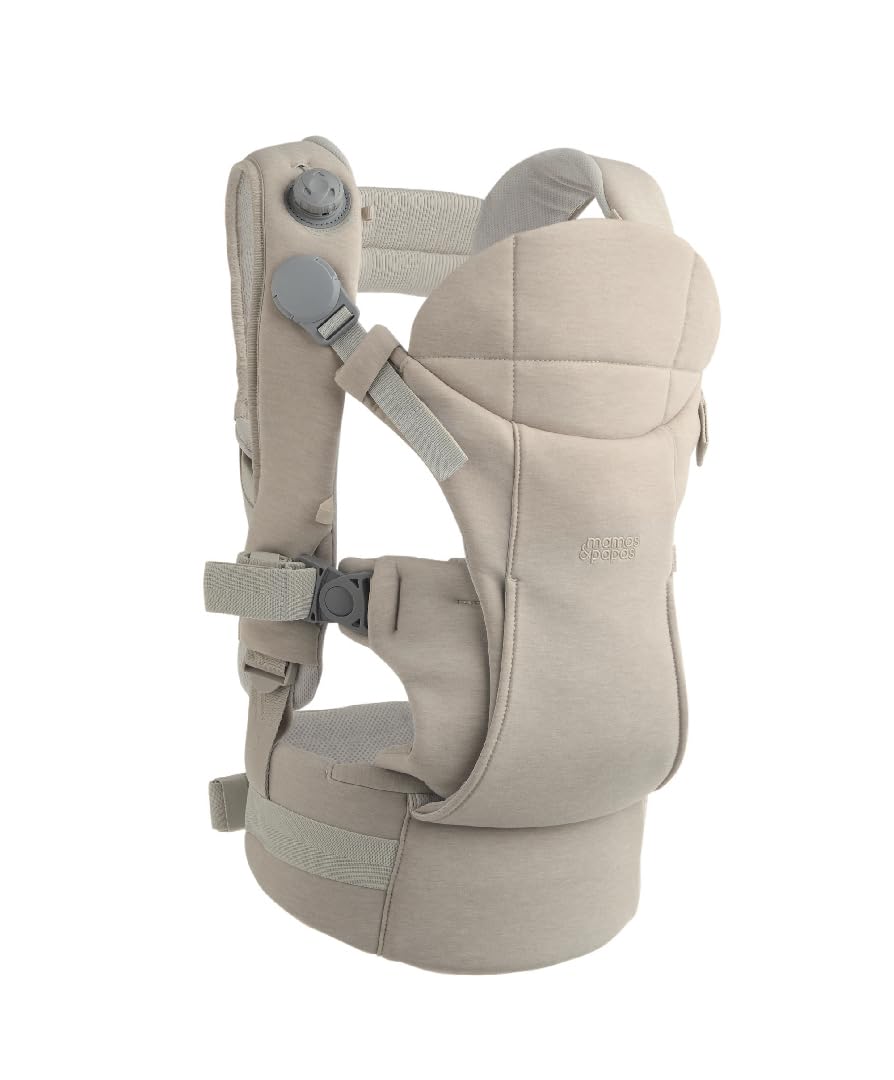 Mamas & Papas Kudo Babytrage - Kaschmir - Einfach zu montieren, anzupassen & zu entfernen, innovatives Design, ergonomische Unterstützung, gesunde Körperhaltung - 0-36 Monate