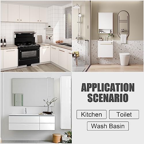 Honmein MJG-001 Towel Bar - Adjustable 304 Stainless Steel Towel Holder For Bathroom (11.8Inch-22.6Inch) Sturdy And Rustproof Wall Mounted Towel Rack For Bathroom Accessories, Silver… thumb #5