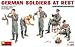 MiniArt 1:35 Scale German Soldiers at Rest Plastic Model Kit