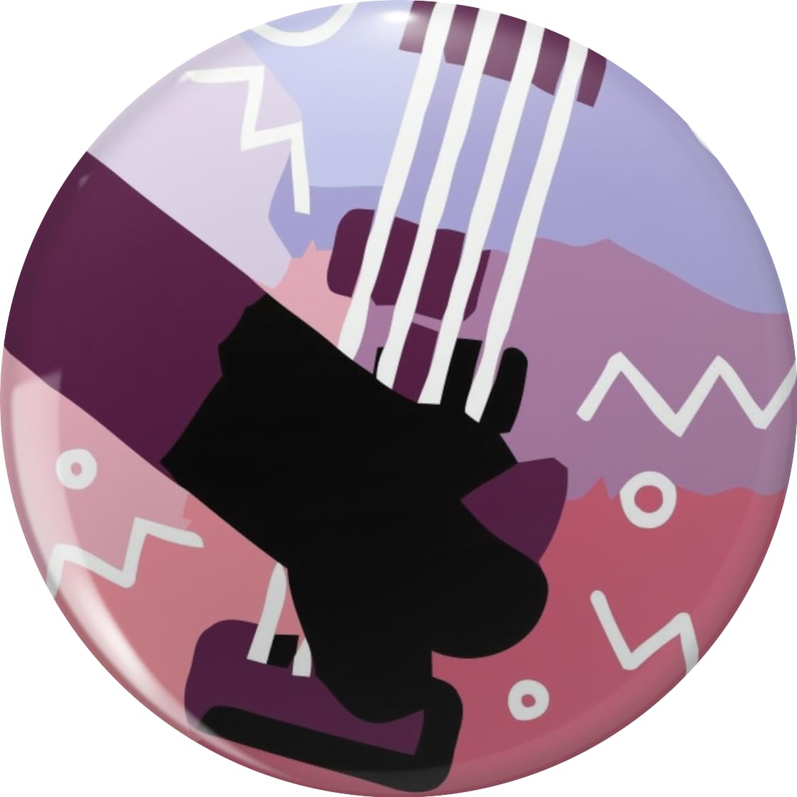 Bass Ackwards Night In The Woods Pin Lapel Pin Cute Brooch Pins Badges 0.75"