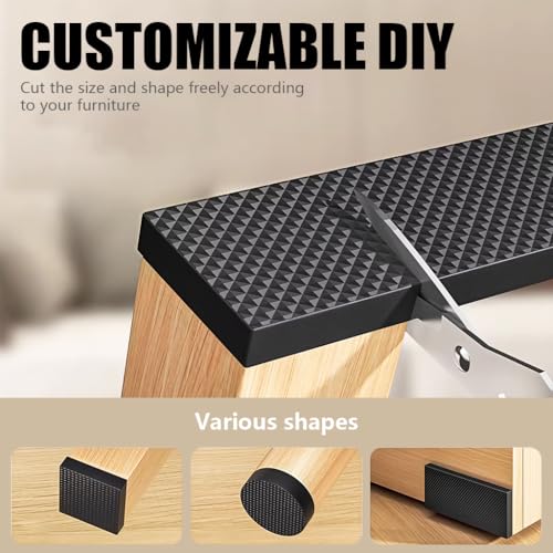 Image of HASTHIP EVA Furniture Pads 13ft X 0.78 in Strip Self Adhesive Furniture