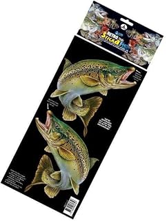 Australian Fishing Network Retro Style Trout Fish Sticker