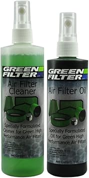 Green Filter 2000 Green High Performance Air Filter Recharge Oil and Cleaner Kit