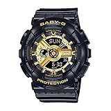 [カシオ] 腕時計 ベビージー 【国内正規品】 BA-110X-1AJF レディース ブラック